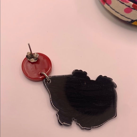 Grinch Earrings - Red and Green - Picture 7 of 7